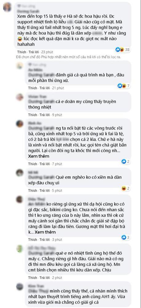Nhiều người bảo vệ Hoa hậu Đỗ Thị Hà sau màn trả lời ứng xử chưa trọn vẹn, bác bỏ thuyết âm mưu mua giải, dàn xếp-6