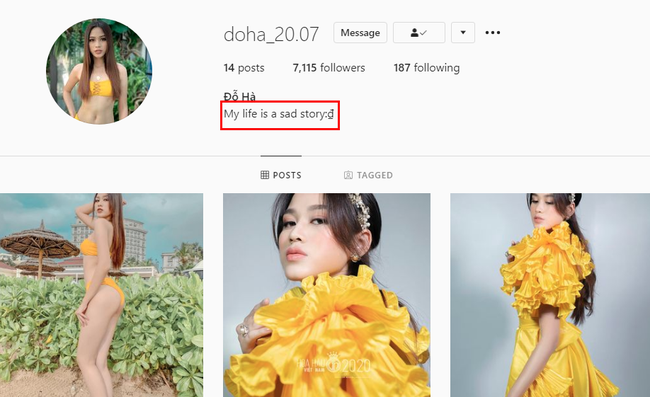 Tân Hoa hậu Việt Nam 2020 Đỗ Thị Hà chính thức lên tiếng về dòng trạng thái: Cuộc đời tôi là câu chuyện buồn-1