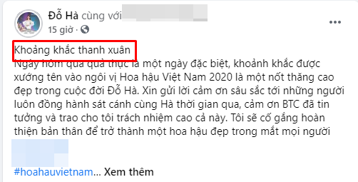 Viết tâm thư hậu đăng quang nhưng Tân Hoa hậu Đỗ Thị Hà đã bị cư dân mạng bóc” lỗi-1