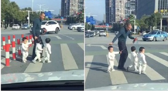 Để con ngồi trên xe đẩy trên vỉa hè rồi ung dung lướt điện thoại, mẹ không ngờ tử thần ngay bên cạnh bé-3