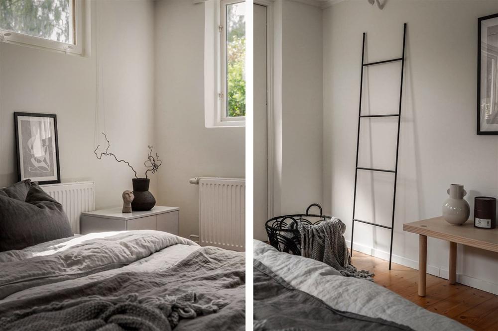 Căn nhà cấp 4 màu xanh da trời nhìn ngoài thì bình thường mà bên trong khiến ai cũng sững sờ-25