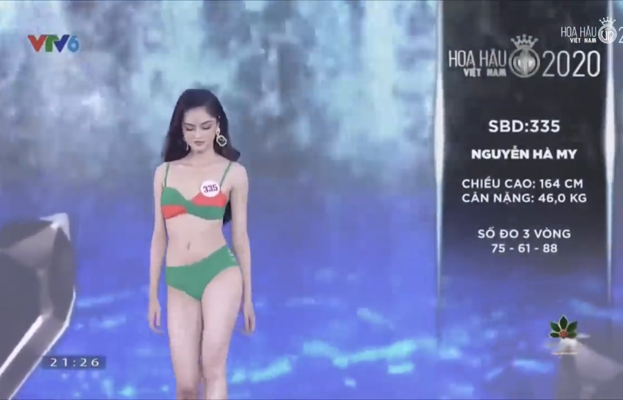 LẠ LÙNG: Số đo nhân trắc học của thí sinh Hoa hậu Việt Nam 2020 phồng xẹp bất thường qua 3 vòng thi-12