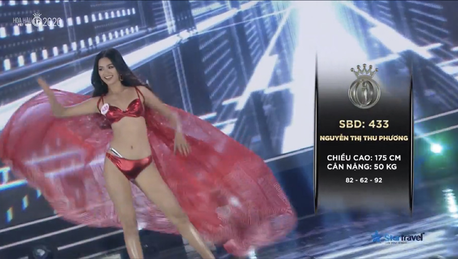 LẠ LÙNG: Số đo nhân trắc học của thí sinh Hoa hậu Việt Nam 2020 phồng xẹp bất thường qua 3 vòng thi-17