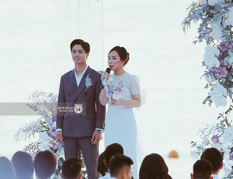 Khoảnh khắc ăn tiền nhất đám cưới Công Phượng - Viên Minh: Đáng đạt điểm tuyệt đối vì quá rực rỡ, hạnh phúc và tinh tế-3