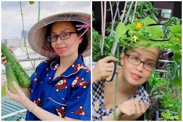Khu vườn nhỏ xanh mướt, sai trĩu quả trên sân thượng của Ông hoàng nhạc đỏ Trọng Tấn-13