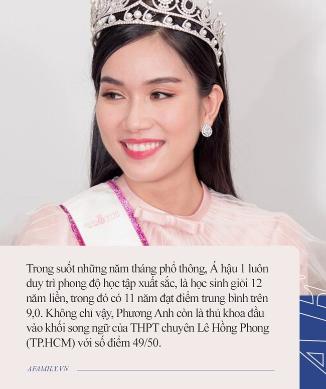 Á hậu 1 bắn tiếng Anh và tiếng Pháp như gió, khi được hỏi cách học Phương Anh bất ngờ tiết lộ bí kíp cực đơn giản, ai cũng học theo được-4