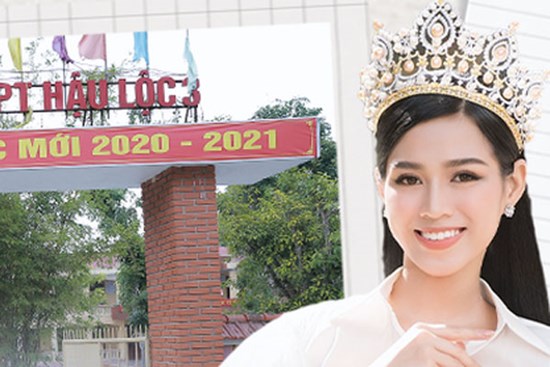 Ghé thăm ngôi trường cấp 3 nơi Đỗ Thị Hà từng theo học, thầy giáo chủ nhiệm tiết lộ điều đặc biệt về Hoa hậu Việt Nam 2020