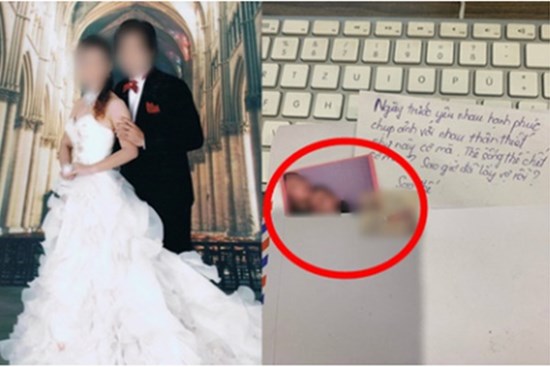 Bóc phong bì sau tiệc cưới, cô dâu nhận được quà của người yêu cũ chú rể, nội dung mẩu giấy bên trong mới đáng bàn
