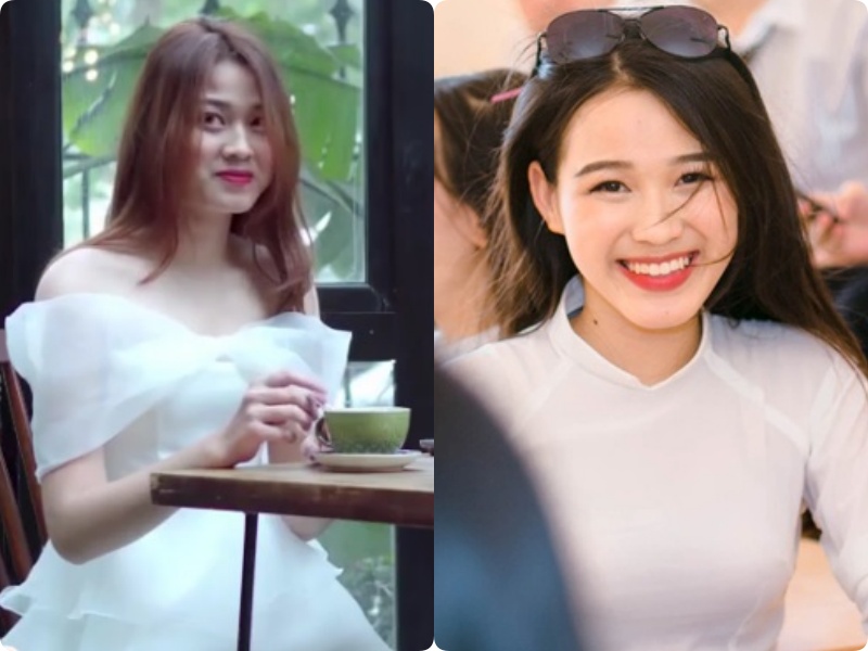 Chỉ khoảng vài tháng trước, Tân HH Đỗ Thị Hà từng có dáng kém thon, khuôn mặt to tròn phải dùng tóc mái che nhược điểm-8