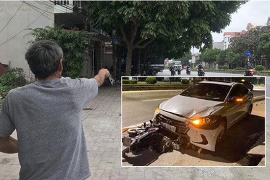Nhân chứng kể lại thời điểm thanh tra Sở GTVT lái ô tô ngược chiều, tông nữ lao công tử vong: “Lúc ấy cảnh tượng thương tâm lắm, ô tô đẩy xe máy hàng chục mét mới dừng lại