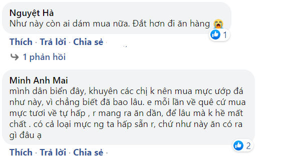 Mua hai cân mực đổi gió cho bữa cơm gia đình, mẹ đảm tá hỏa vì con mực đông lạnh cách nhau cả ngàn cây số, rã đông xong cân thử thì chỉ biết khóc ròng-8