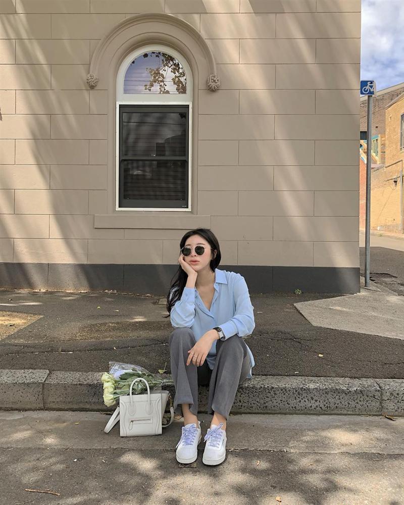 Hội con gái Hàn hay mix quần ống suông với 3 kiểu áo này để ghi điểm sành điệu và sang xịn nhất-10