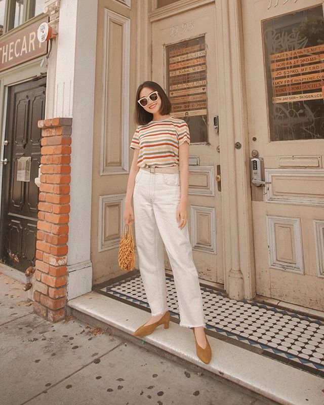 Hội con gái Hàn hay mix quần ống suông với 3 kiểu áo này để ghi điểm sành điệu và sang xịn nhất-7