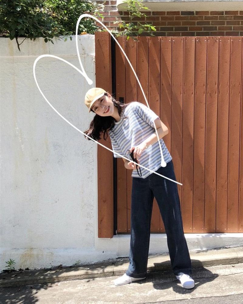 Hội con gái Hàn hay mix quần ống suông với 3 kiểu áo này để ghi điểm sành điệu và sang xịn nhất-8