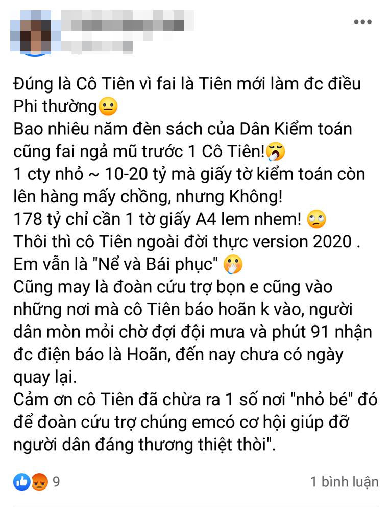 Bị Hồng Quế bóng gió chuyện từ thiện, Thủy Tiên đáp trả cực gắt-2