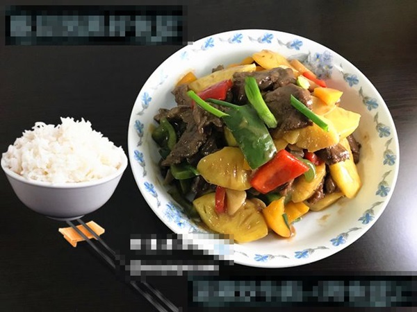 Bò xào dứa thơm mềm, ăn tốn cơm, cả người già trẻ nhỏ đều thích-12