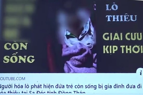 Sự thật vụ bé gái 4 tháng tuổi được đưa vào lò hỏa táng khi vẫn còn thở gây bức xúc ở Đồng Tháp