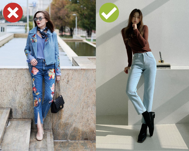 4 kiểu quần jeans có cho cũng không lấy vì diện lên lôi thôi, lỗi mốt và dễ còn tố sạch nhược điểm đôi chân-4