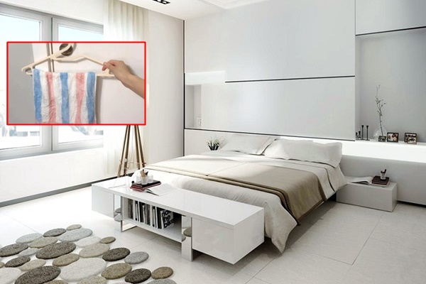 Trước khi đi ngủ, nên treo một chiếc khăn tắm trong phòng, nhiều người không hiểu vì sao nhưng nó lại có tác dụng cực thần kỳ-1