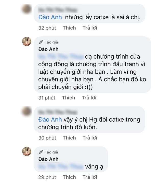 Biến vẫn căng: Đào Anh tố Hương Giang hét giá cát xê 50 triệu khi được mời đến chương trình của cộng đồng LGBT-2