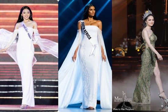 Thêm một pha nghi án váy nhái tại cuộc thi Hoa hậu: Bộ đầm mà Ngân Anh, Hương Giang từng mặc cũng bị