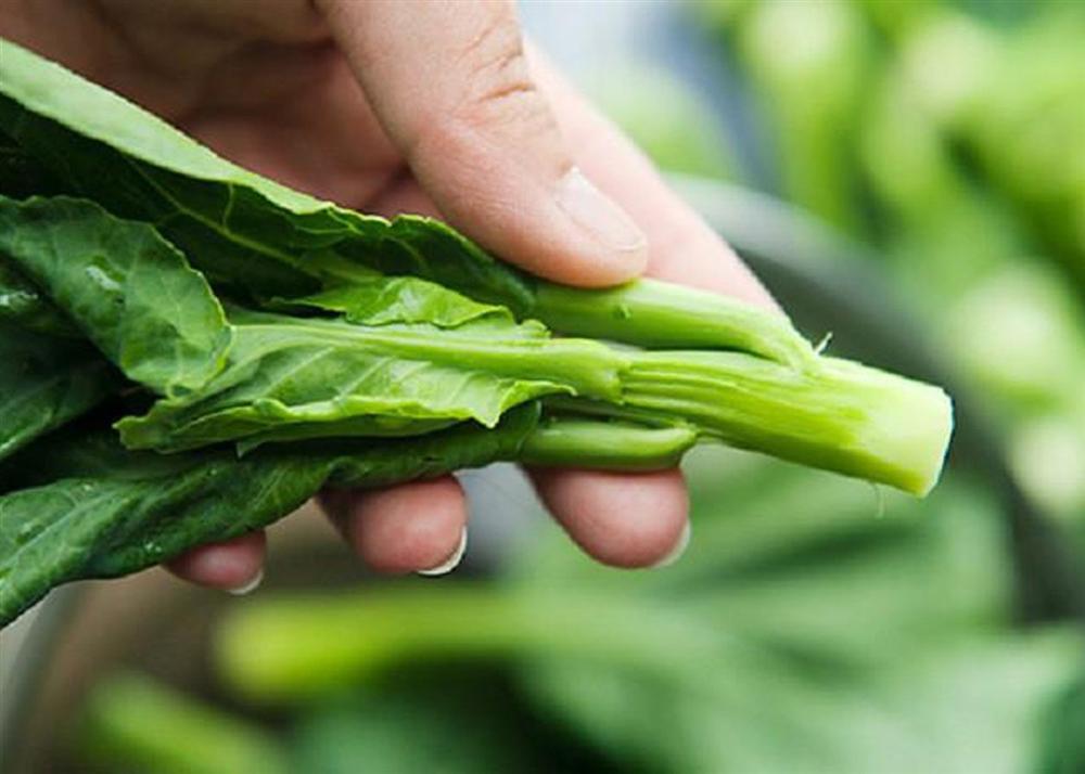 Rau cải ngồng đắng trồng tự nhiên trên núi đá Lạng Sơn được bà nội trợ yêu thích-3