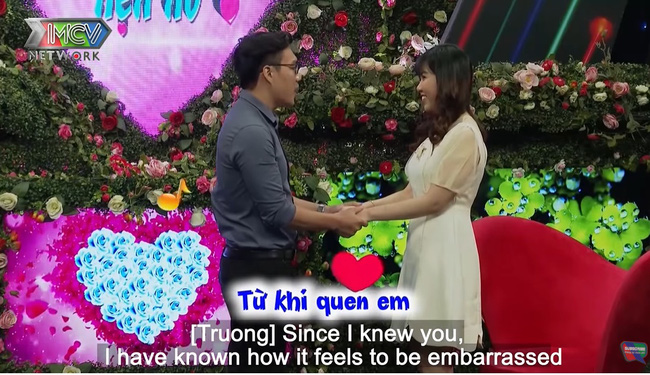 Trong tập 699 Bạn muốn hẹn hò, nam chính Quốc Cường dễ dàng chinh phục nữ chính Lê Thu.-10