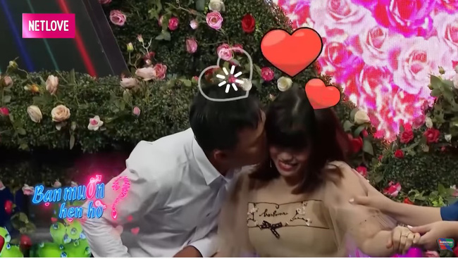 Trong tập 699 Bạn muốn hẹn hò, nam chính Quốc Cường dễ dàng chinh phục nữ chính Lê Thu.-5