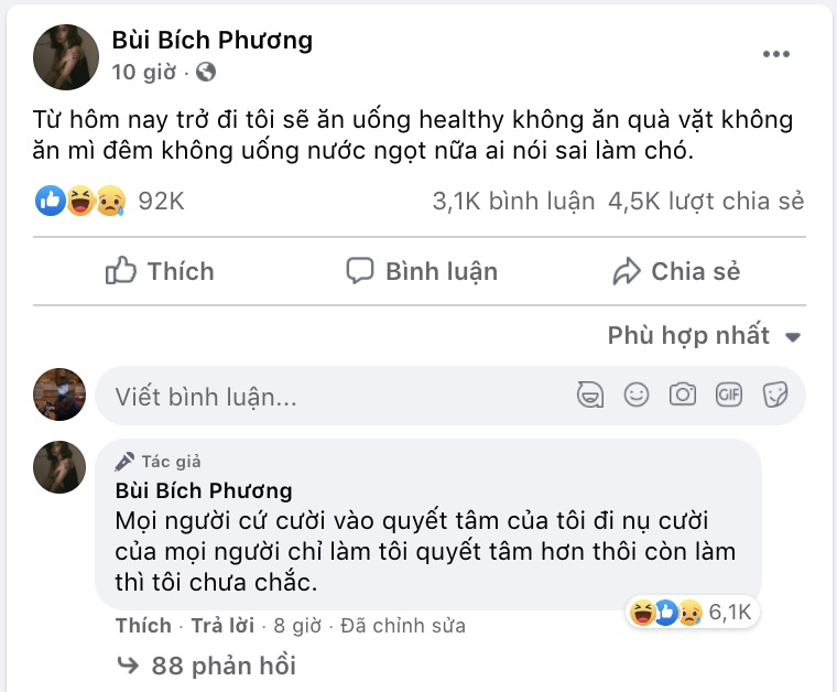 Bích Phương khẳng định sẽ sống healthy, mẹ nữ ca sĩ liền phi vào cà khịa đến muối mặt-2