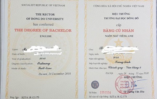 Bộ GDĐT chính thức thông tin về vụ cấp bằng giả của Trường ĐH Đông Đô-1