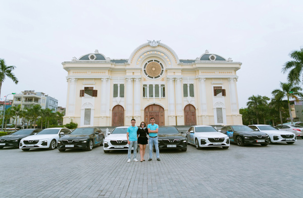 Dàn xe VinFast ‘trình diễn’ hình ảnh Vinhomes Star City ở Thanh Hóa-3