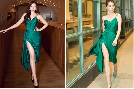 Ngọc Trinh - Hari Won có màn 'đụng hàng' HOT nhất tháng 11