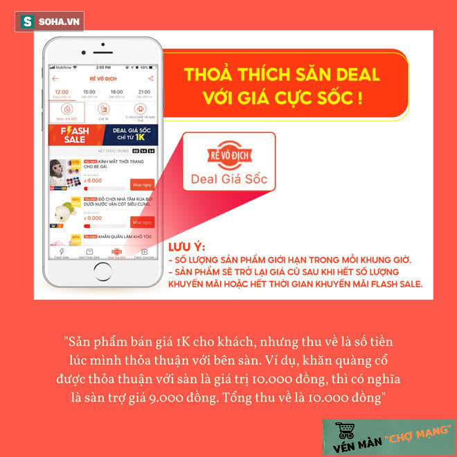 Sự thật về hàng triệu đơn hàng 1.000 đồng trên chợ mạng: Bán rẻ như cho vẫn có lãi-2