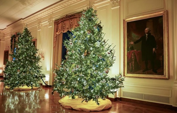 Nhà Trắng trang trí lộng lẫy đón Giáng sinh 2020-2