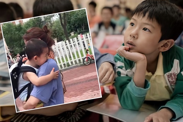 Giáo viên yêu cầu phụ huynh ngồi ghế con mình hay ngồi trên lớp, cảnh tượng sau đó khiến người bố chết lặng, bật khóc xấu hổ-4