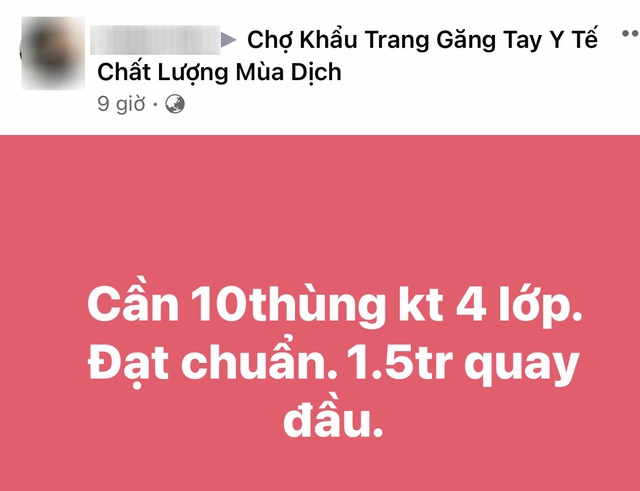 Chợ khẩu trang tấp nập, dậy sóng khi có ca nhiễm Covid-19 mới-1