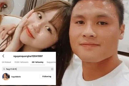 Động thái mới nhất của Huỳnh Anh ngay sau khi Quang Hải bấm follow trở lại