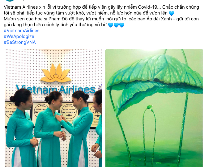 Tiếp viên hàng không Vietnam Airlines đồng loạt treo hashtag #WeApologize thay mặt đồng nghiệp xin lỗi cộng đồng, mong được đối xử văn minh-5