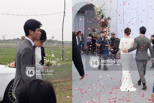 Hình ảnh Công Phượng - Viên Minh tươi cười trong rạp đám cưới ở quê gây xúc động mạnh, sau những sang chảnh ở Sài Gòn hay Phú Quốc thì tình người quê hương sao mà ấm đến vậy!-5