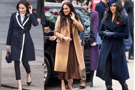 Meghan Markle hóa ra là cao thủ diện áo khoác dáng dài, xem mà học được 11 outfit để style sang như người Hoàng gia