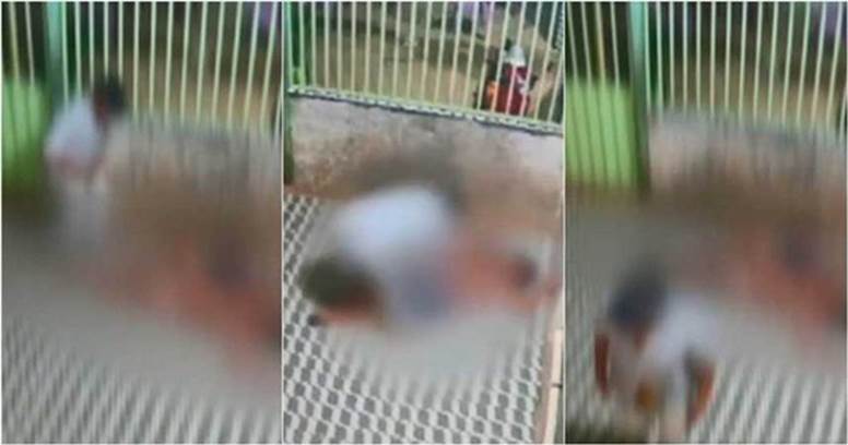 Nhìn thấy người phụ nữ ngủ gục bên lề đường, người đàn ông đến xem xét tưởng giúp đỡ nhưng hành động tiếp theo lại đáng lên án-2