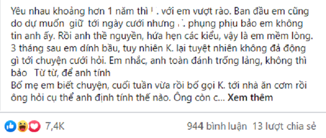 Làm bạn gái mang bầu rồi giao kèo khi nào mảnh đất đứng tên anh thì kết hôn”, phản ứng của nhà gái khiến chàng trai sốc ngất-1