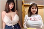 Sốc với loạt ảnh livestream của hot girl ngực khủng 110cm: Mặc áo trễ nải, cố tình để lộ hết vòng 1-10