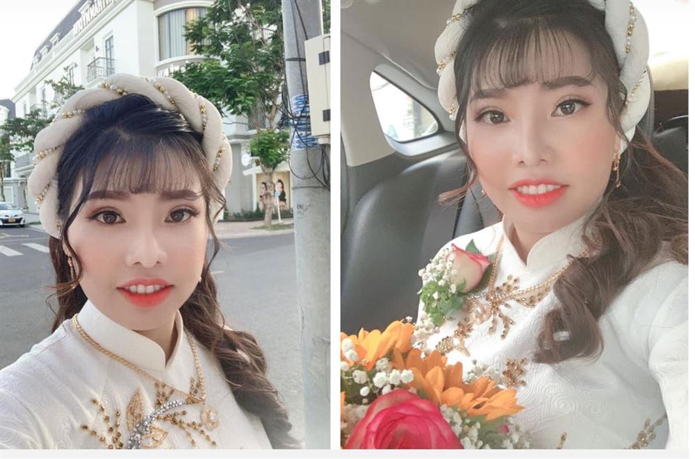 Phượng Thị Nở chính thức lên xe hoa lần 2, nhan sắc hậu dao kéo trong bộ váy cô dâu khiến nhiều người bất ngờ-2