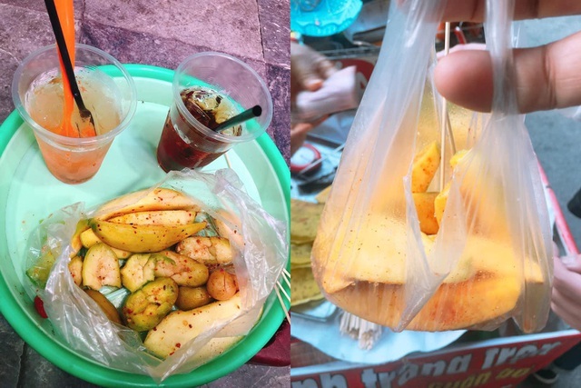 Du khách Sài Gòn bị chặt chém túi hoa quả rong 200 nghìn đồng ở Hà Nội-2