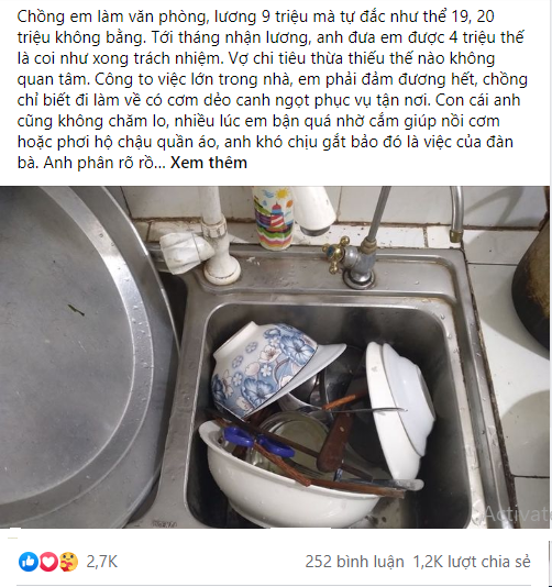 Trước mặt cả họ, chồng tuyên bố lấy vợ về chỉ để rửa bát, không ngờ phản ứng sau đó của cô lại khiến anh tím mặt đỡ không kịp lời-1