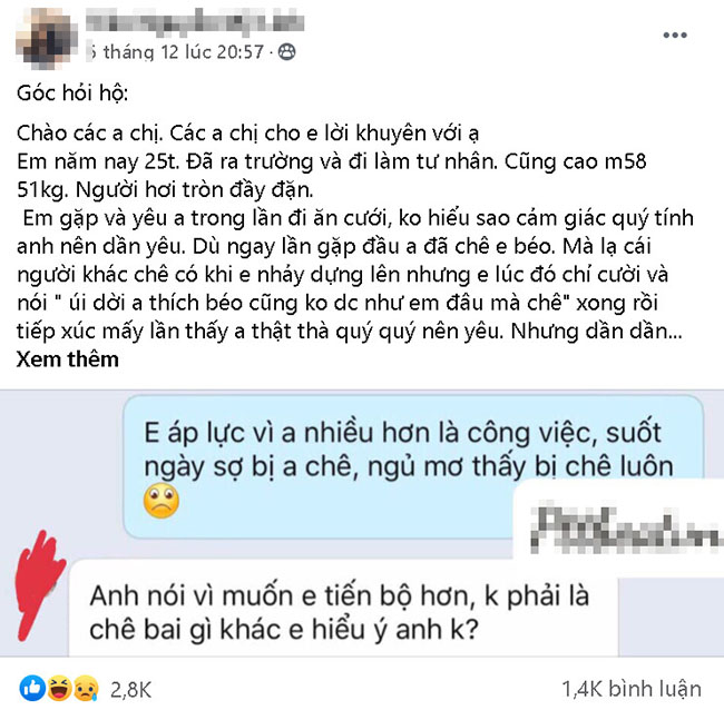Anh chàng mắc bệnh sạch sẽ, ví mùi nước hoa của bạn gái như mùi thuốc xịt muỗi, cách chê bai thô thiển, đọc lạnh cả sống lưng-1