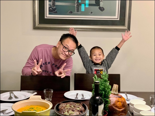 Tròn 1 năm sang Mỹ định cư, chị đẹp San San đãi gia đình toàn món ngon, bổ dưỡng, nhìn là biết vợ đảm rồi!-2