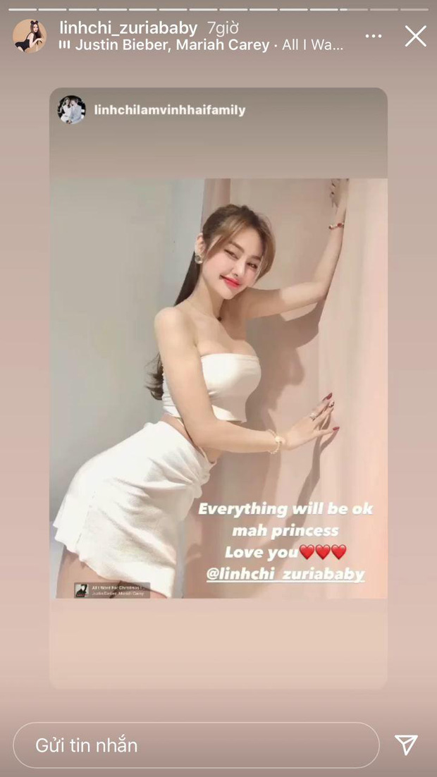 Giữa biến căng với Thuỷ Tiên lúc nửa đêm, Linh Chi tự trấn an bản thân với lời nhắn từ FC-1