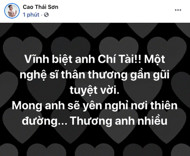 Cả showbiz Việt bàng hoàng khi hay tin NS Chí Tài qua đời: Đông Nhi lặng người, Ngô Kiến Huy, Noo Phước Thịnh đau buồn gửi lời tiễn biệt-9